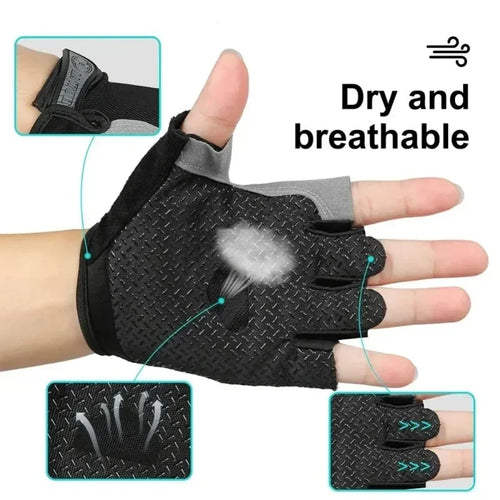 Anti-Slip Half Finger Gloves