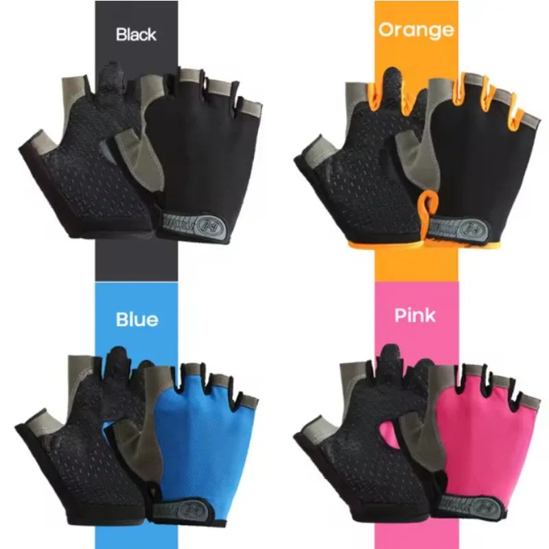 Anti-Slip Half Finger Gloves