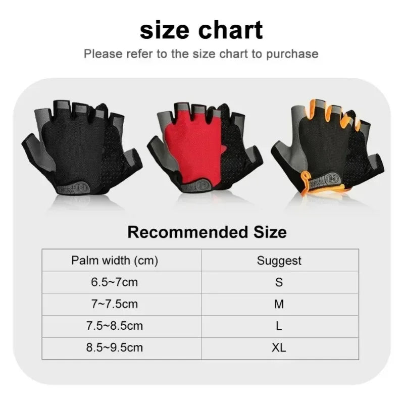 Anti-Slip Half Finger Gloves